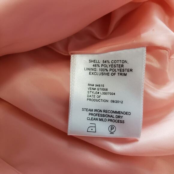 Sam Edelman Cute Goth Studded pink jacket Small Rockstar girlfriend Punk Edgy - Picture 6 of 10